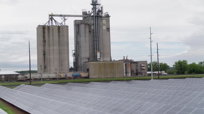 Farm And Solar Field Aerials