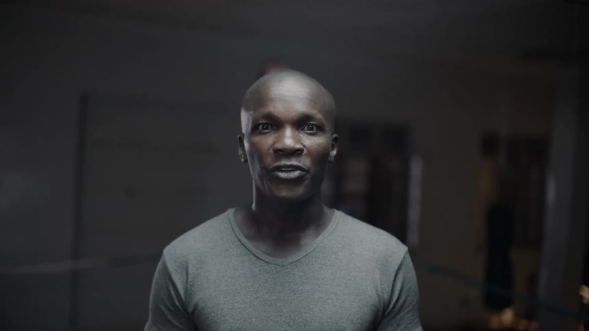 Man looks angry while talking