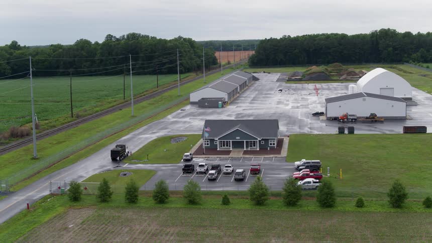 Farm And Solar Field Aerials