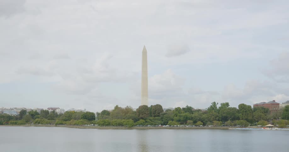 Washington Monument on a Sunny Day in Washington DC
