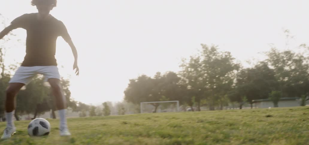 Boys Playing Soccer