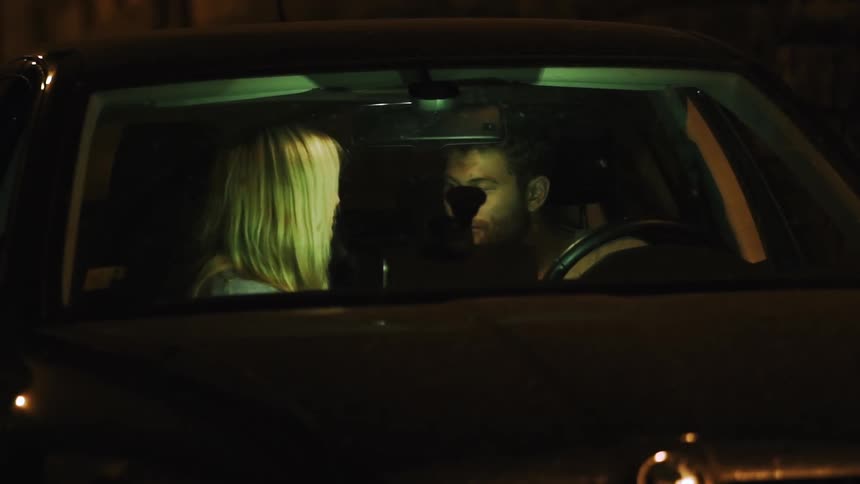 Couple Talking In Car