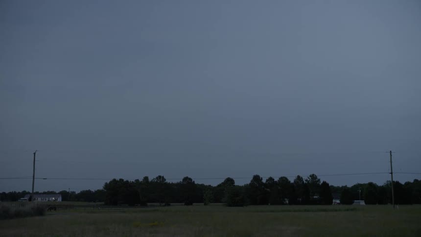 View of rural sky at dusk