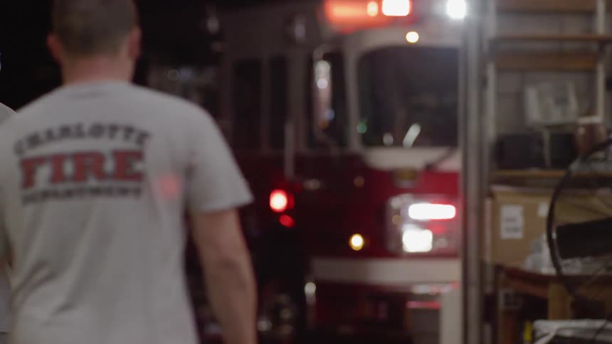 Firefighters Get Back To The Station