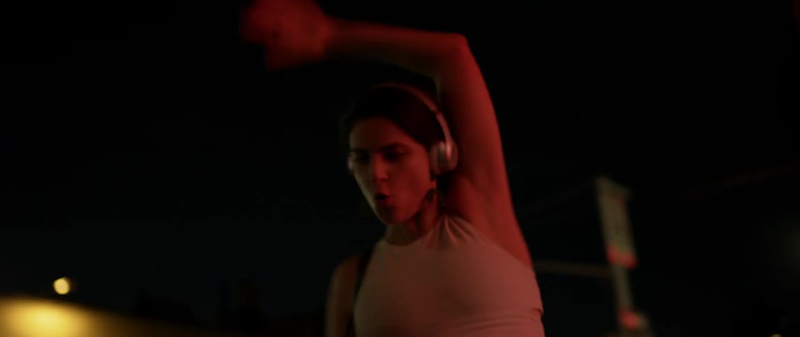 Woman Dancing In New York City