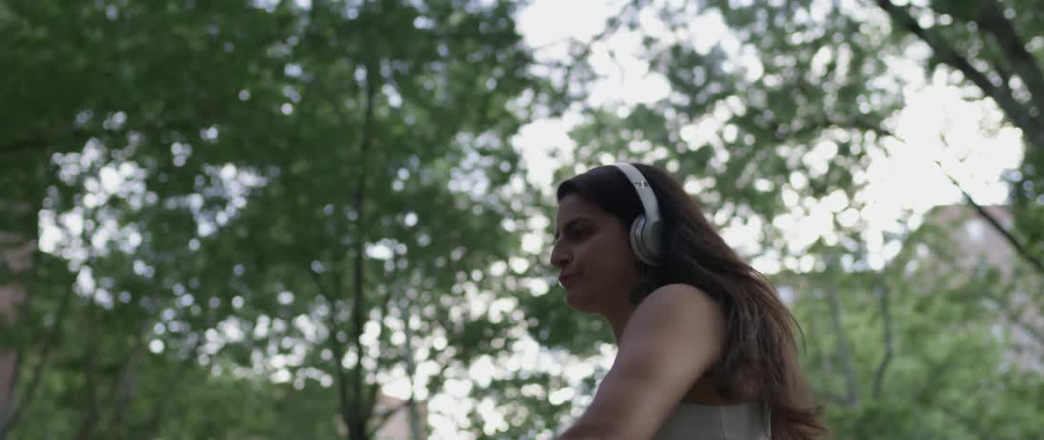 Woman Dancing In New York City