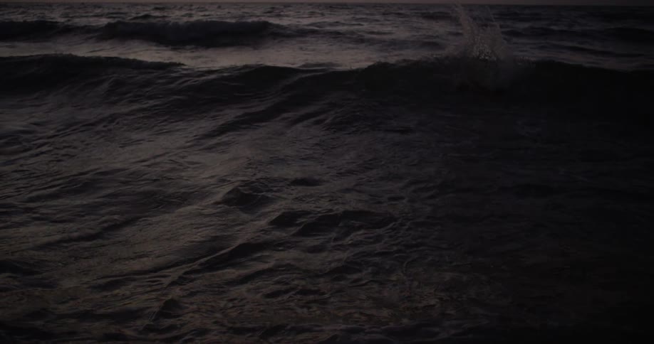 Man At The Beach During Sunset
