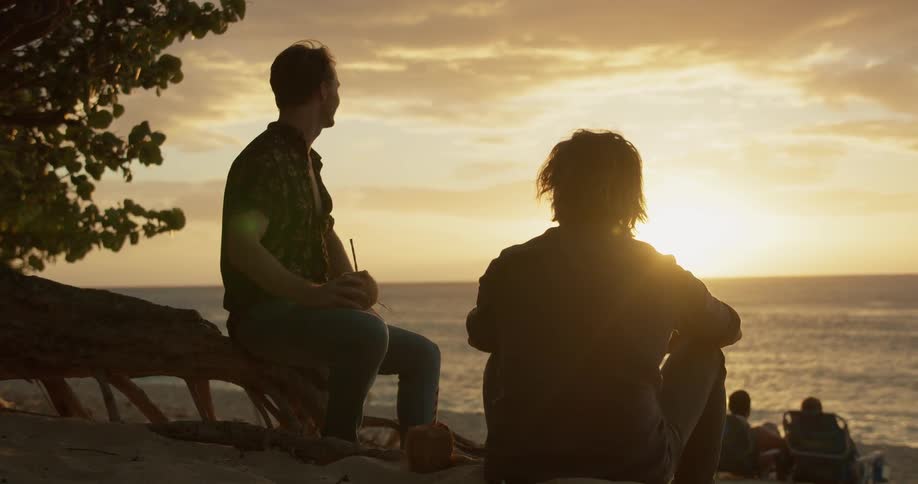 Friends Traveling In Hawaii