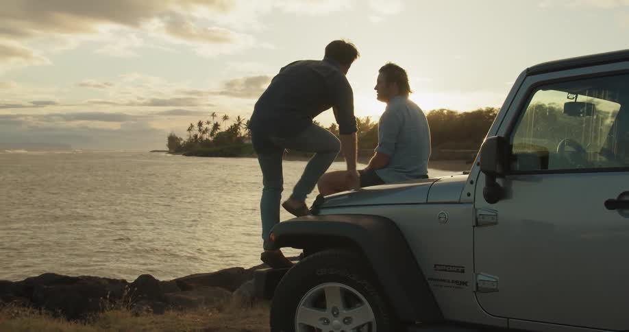 Friends Traveling In Hawaii