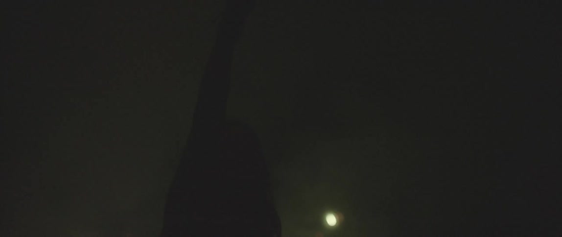 A fireworks display