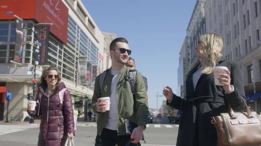 Friends Exploring Washington Dc