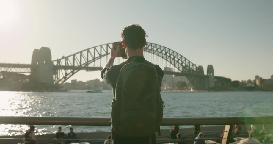 Friends Traveling In Sydney