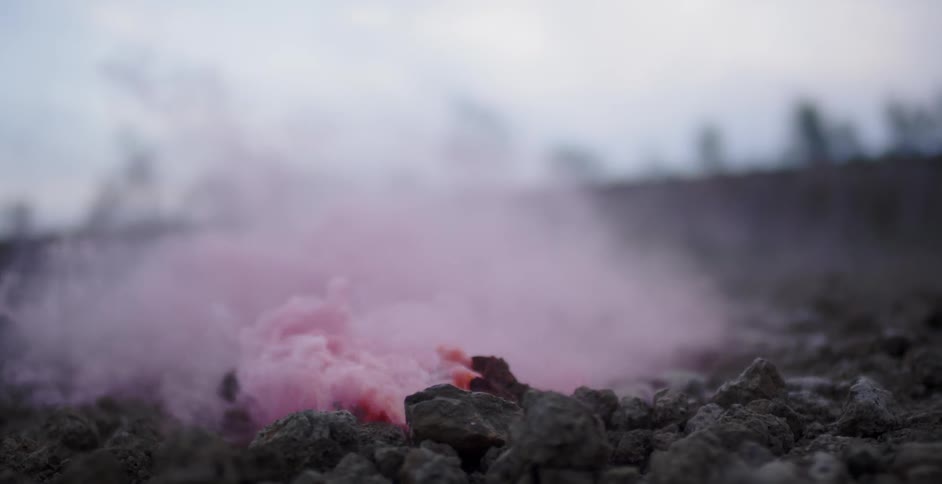 Abstract Smoke And Flares