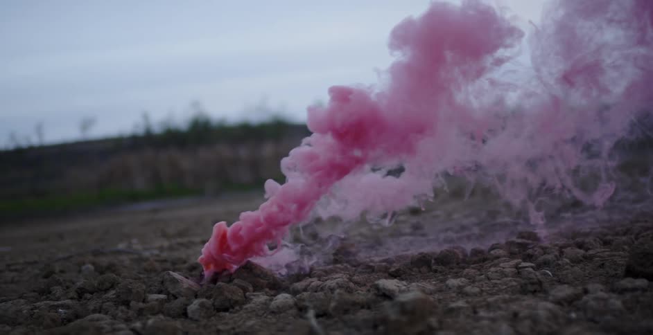 Abstract Smoke And Flares
