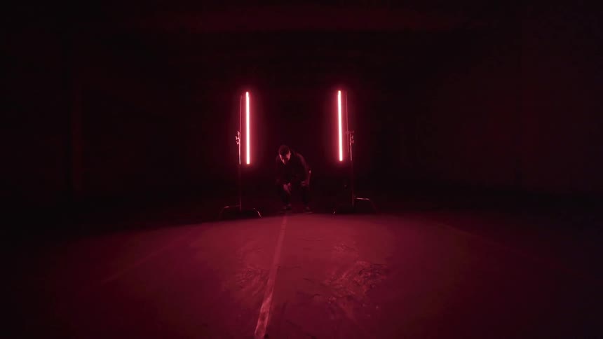 Man Performing At Warehouse