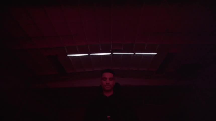 Man Performing At Warehouse