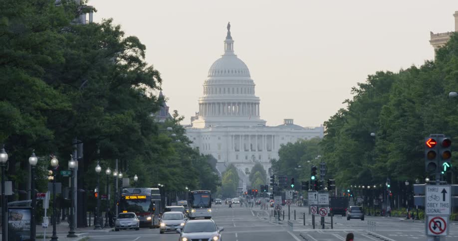 Capitol Building In Washington Dc