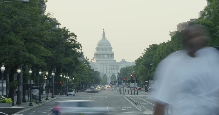 Capitol Building In Washington Dc