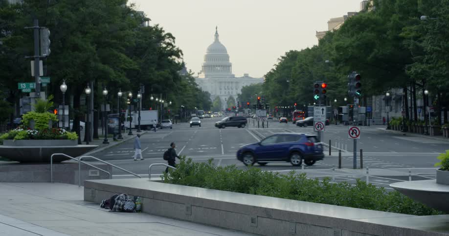 Capitol Building In Washington Dc