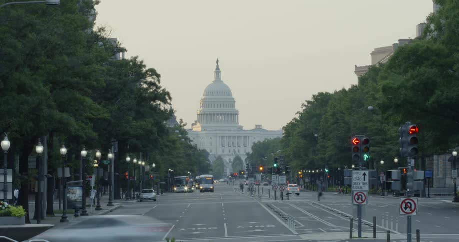 Capitol Building In Washington Dc