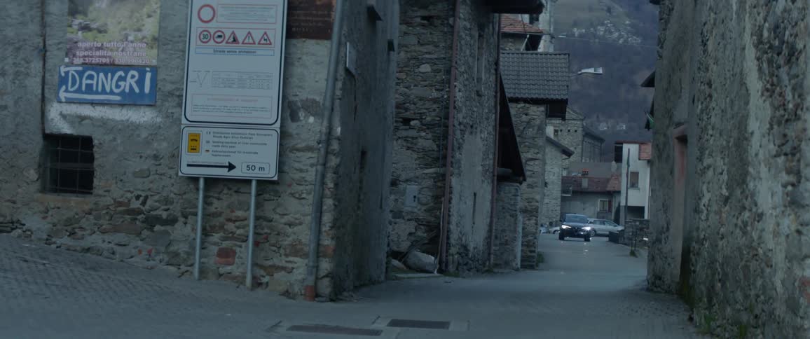 Couple Exploring small town by car