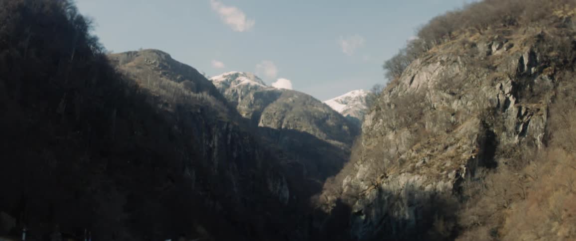 Mountains and clouds
