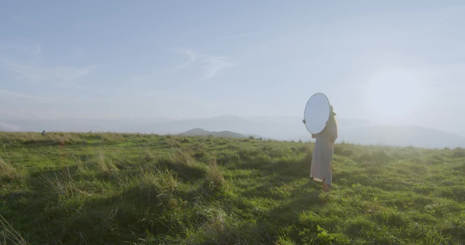 Woman On A Mountain