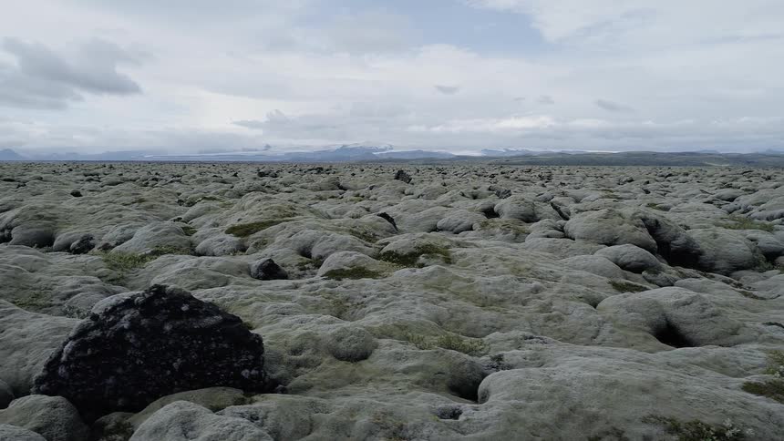 A rocky and bumpy landscape