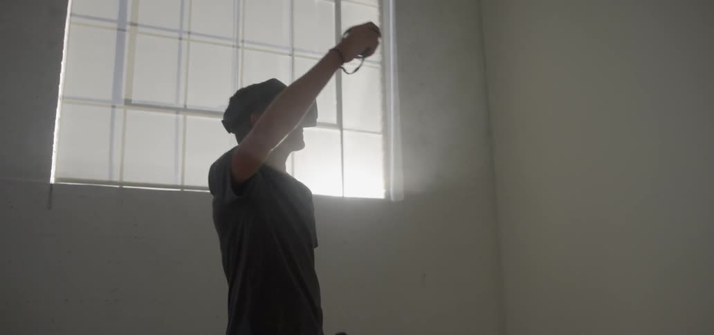 Boy In Vr Headset