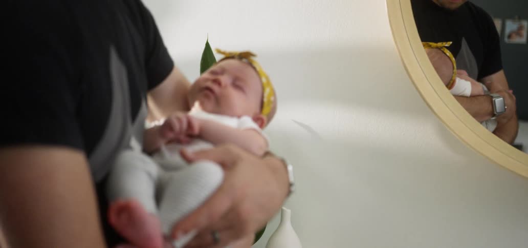 Father With Baby