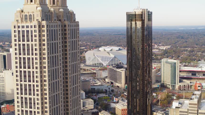 Downtown Atlanta Aerials