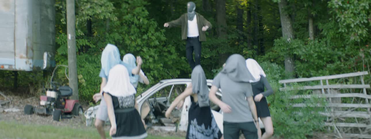 Abstract Teens In Nature