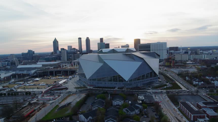 Downtown Atlanta Aerials