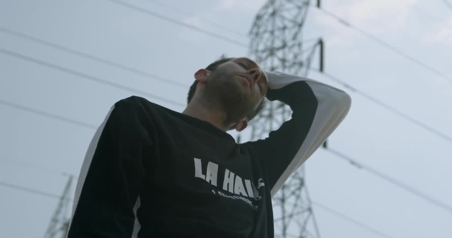 Man On Rooftop