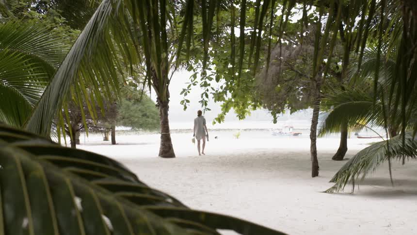 Woman Traveling Through Thailand