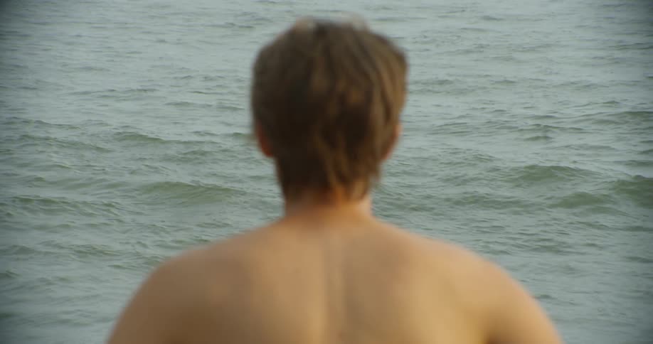 Man On Beach