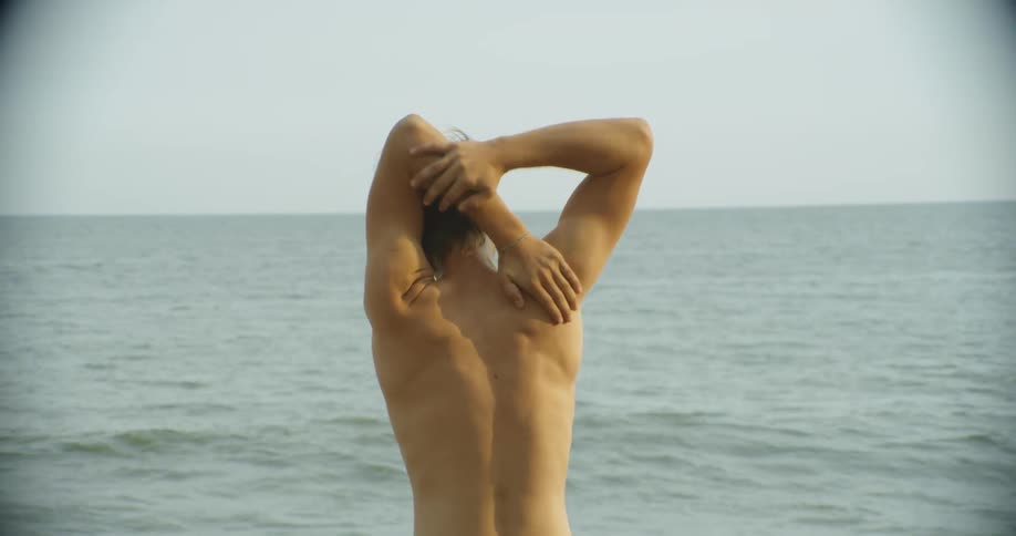 Man On Beach