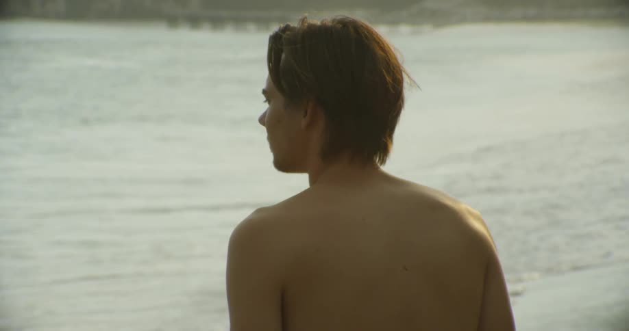 Man On Beach