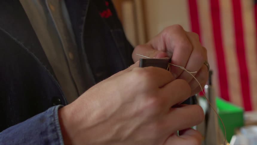 Craftsman In Workshop