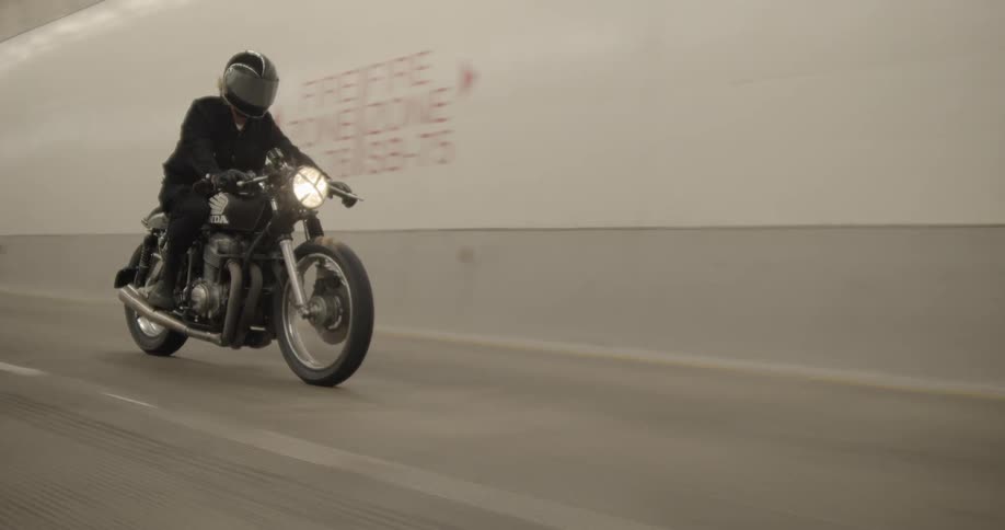 Man Riding Motorcycle