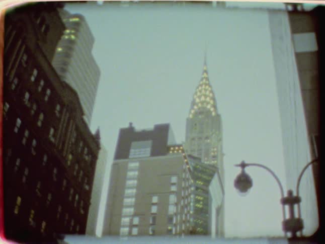 Several skyscrapers on a cloudy day