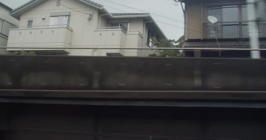 The train slowly passes into the subway