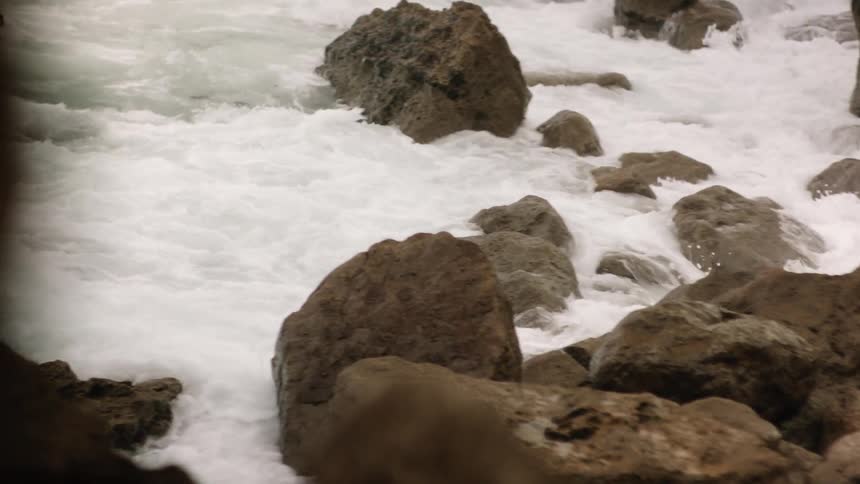 Woman Surfing In The Ocean