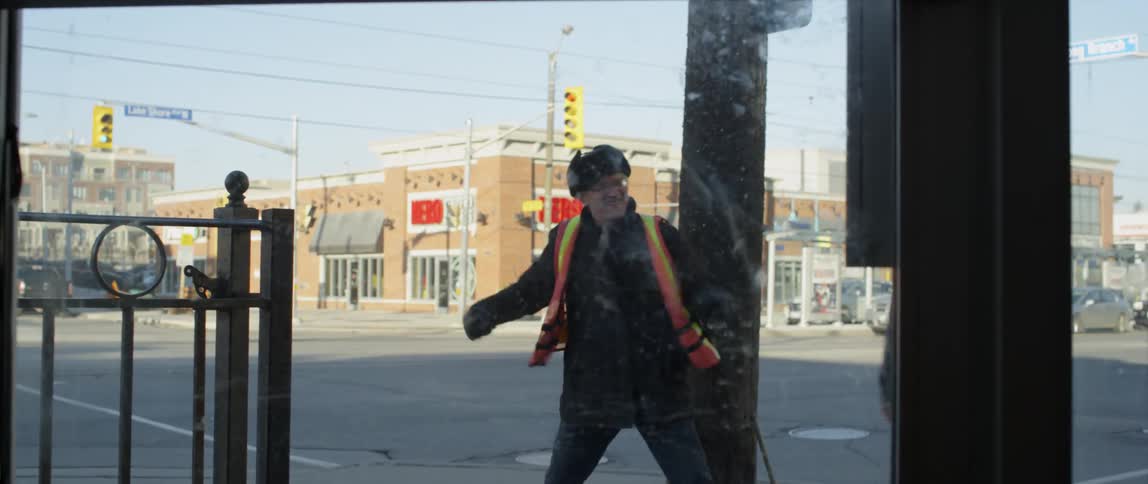Crossing Guard On Duty