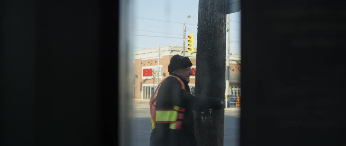Crossing Guard On Duty