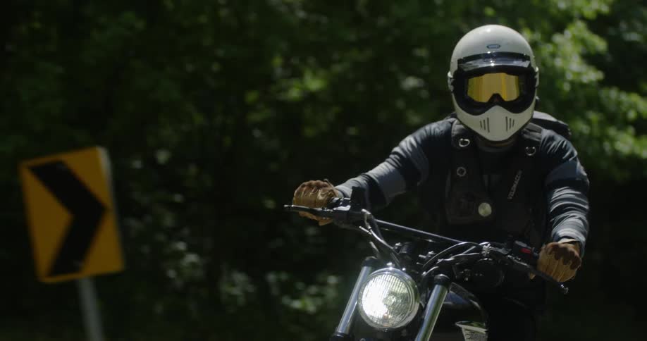 Friends On A Motorcycle Road Trip