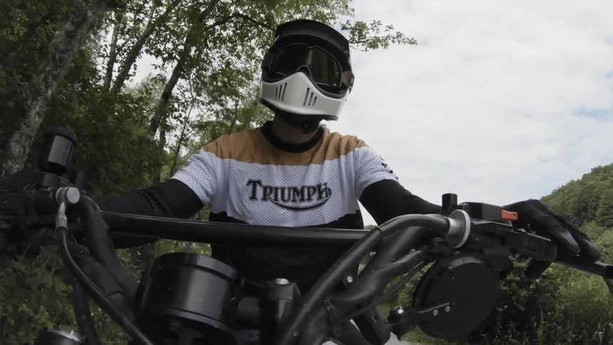 Friends On A Motorcycle Road Trip