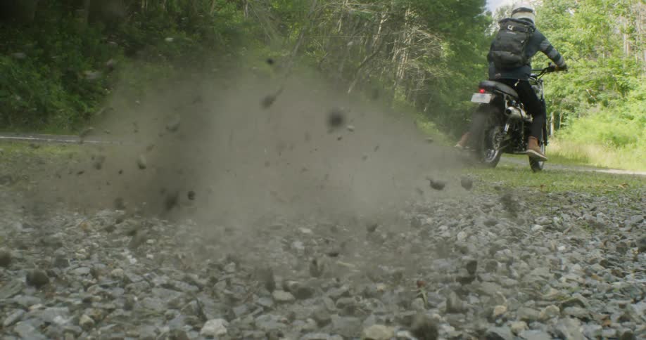Friends On A Motorcycle Road Trip