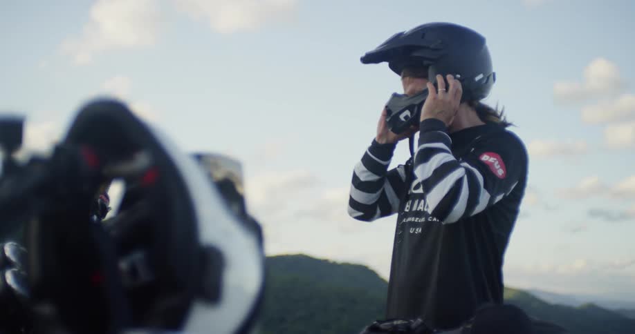 Friends On A Motorcycle Road Trip