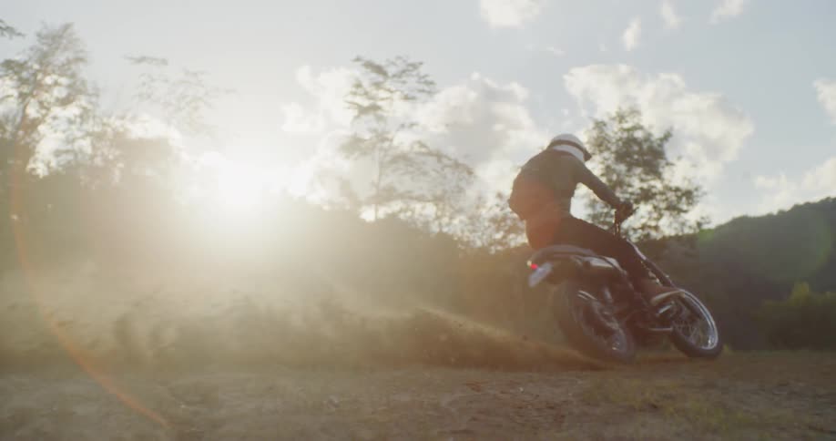 Friends On A Motorcycle Road Trip